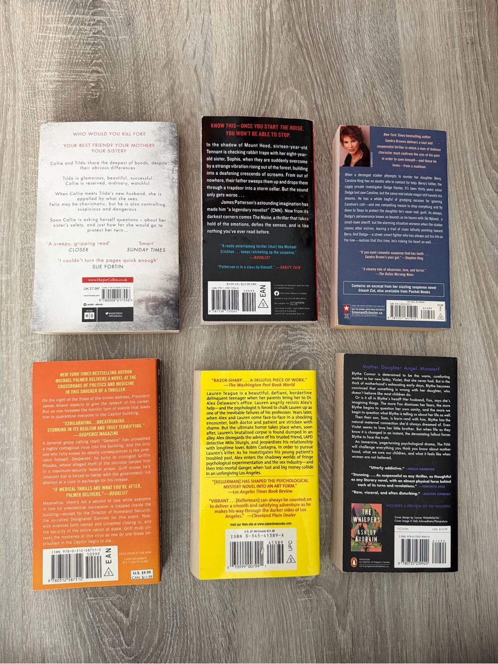 Psychological Thriller/Mystery Paperback Book Bundle - Picture 3 of 3